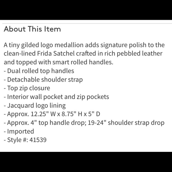 Tory Burch Frida Satchel and wallet - Picture 3 of 11